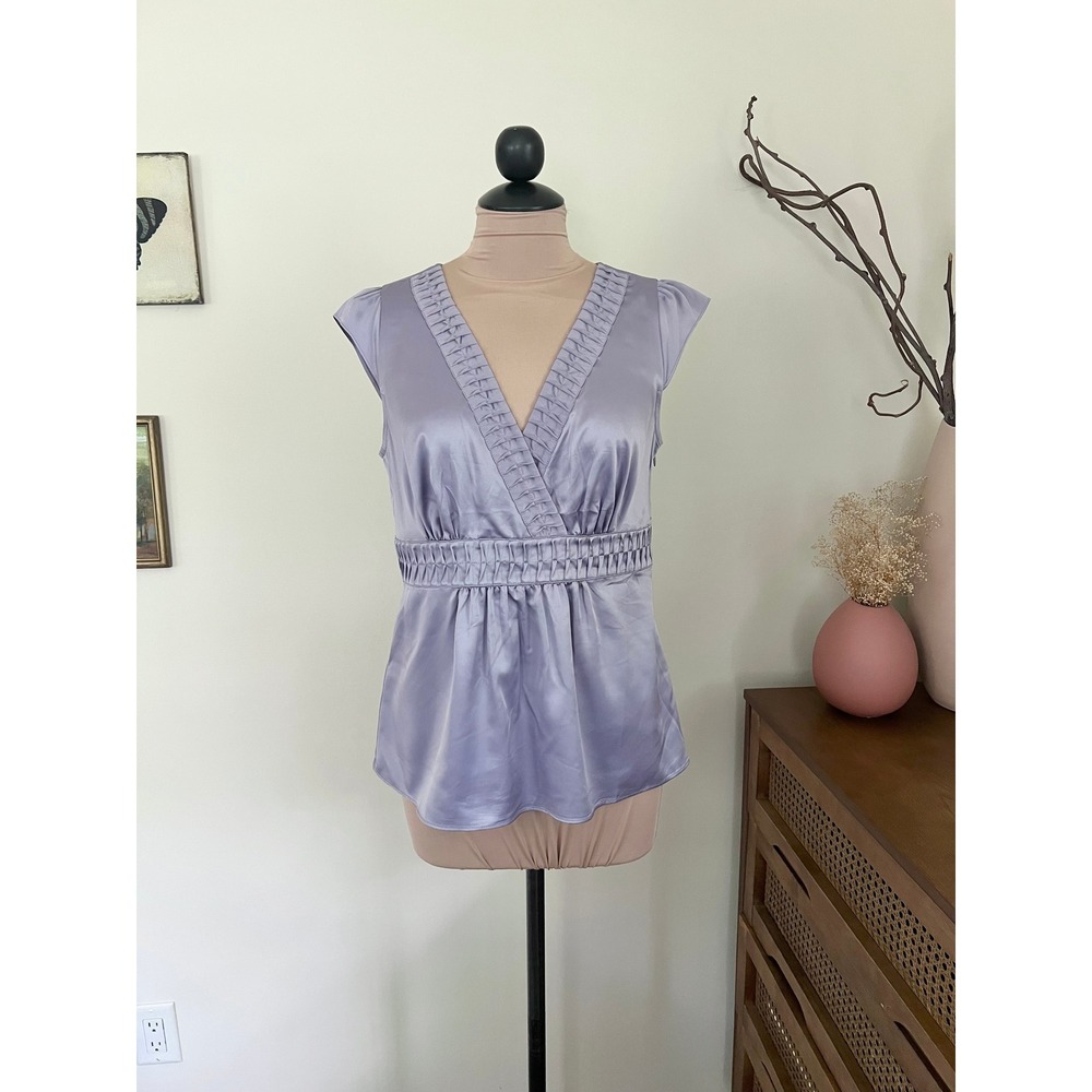 Vintage Y2K Ann Taylor Satin Blouse